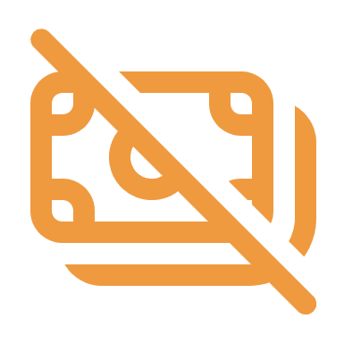 No platform cuts icon